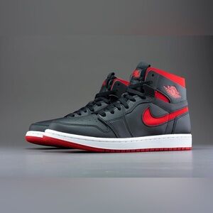 New Nike Air Jordan 1 High Zoom CMFT Women's Black/Red BRED #CT0979-006 Sz 8